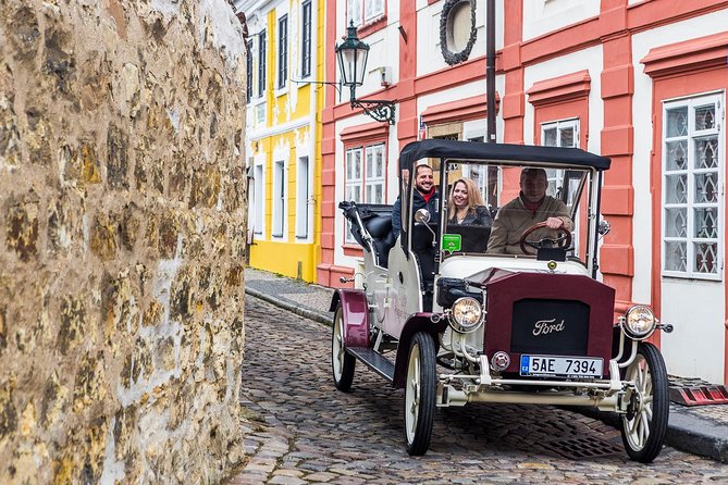 1,5 hour oldtimer convertible Prague sightseeing tour - Hotel Pickup That Actually Saves Your Day