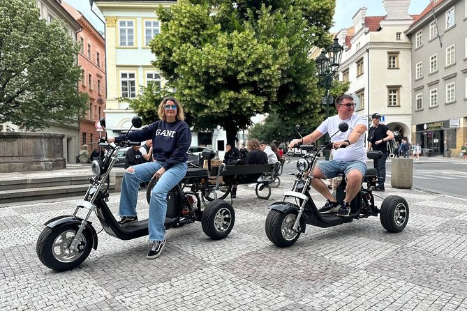 2 Hours Fun Trike Tour in Prague with Guide - Key highlights you should care about