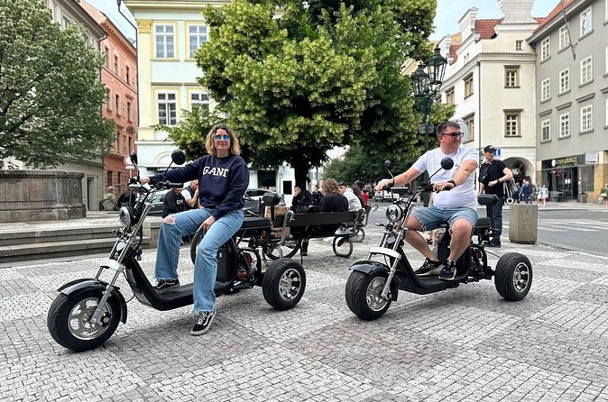 2 Hours Fun Trike Tour in Prague with Guide - Prague Castle area and Strahovský Klaster without the slog
