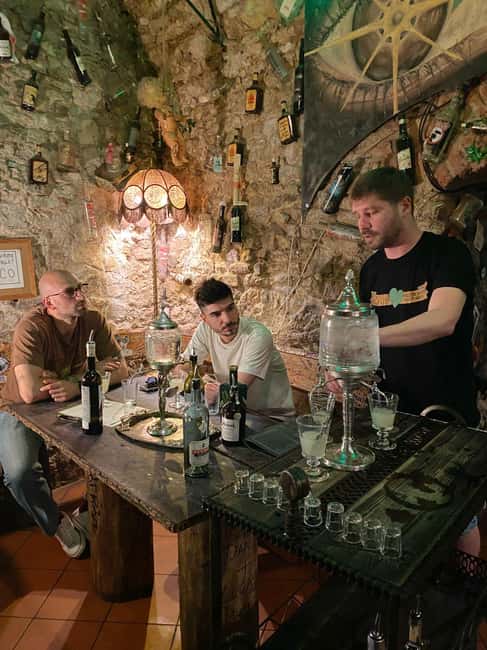 Absinthe Tasting Prague: Historic Cellar Experience - What you’ll taste: blanche, verte, rouge, and macerated styles