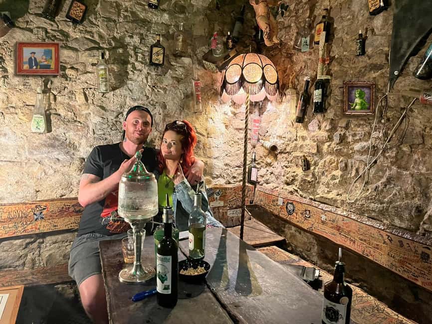 Absinthe Tasting Prague: Historic Cellar Experience - Your 90-minute game plan: how the tastings actually work