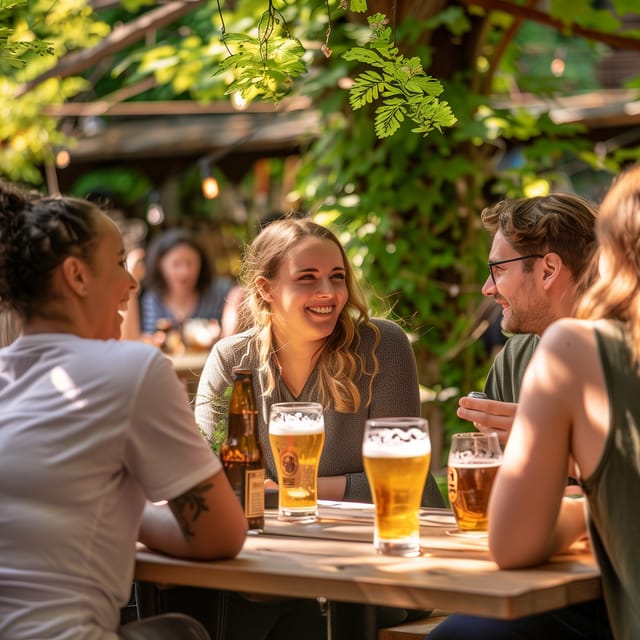 Alternative tour of Letna art district - Beer gallery and darts bar stops: the fun part of the neighborhood