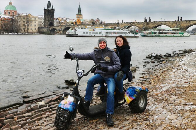 Amazing !!! Electric Trike Tour of Prague, live guide included - Ride style, guides, and why the group stays fun