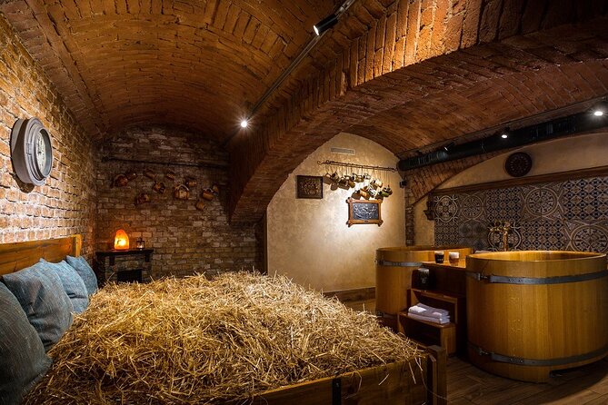 Beer bath Spa for 2 people/ 1 tub - 1,5 hour Activity in Prague - Value and Price for a Private Beer Bath for Two