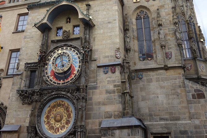 Best of Prague - City walking tour with Czech Cuisine Lunch - Municipal Library facade details you will actually notice