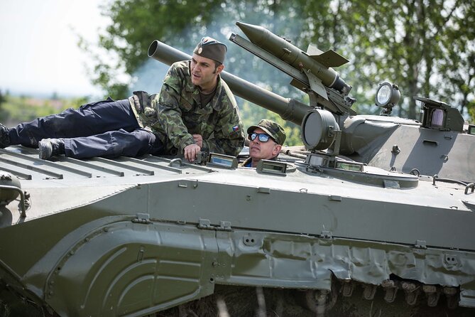 BMP tank driving experience Prague - Key points before you go