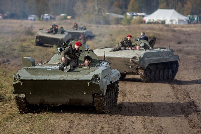 BMP tank driving experience Prague - How the 2-hour day flows, step by step