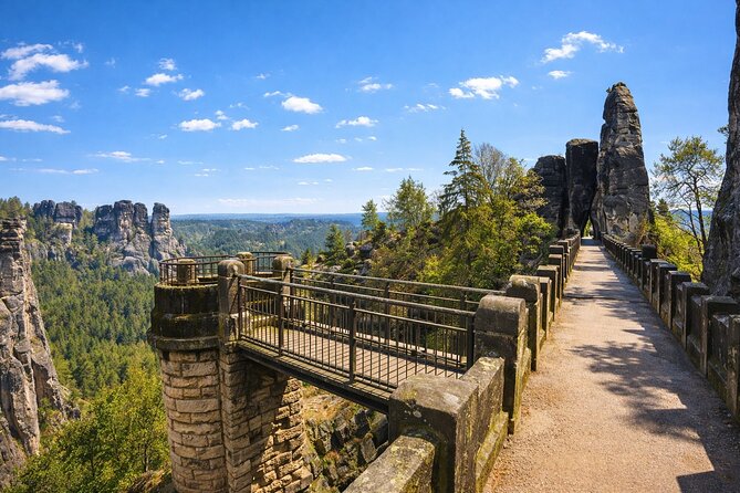 Bohemian and Saxon Switzerland All inclusive trip - Fantasy Tour - Neurathen Castle ruins: an easy finish to the canyon section