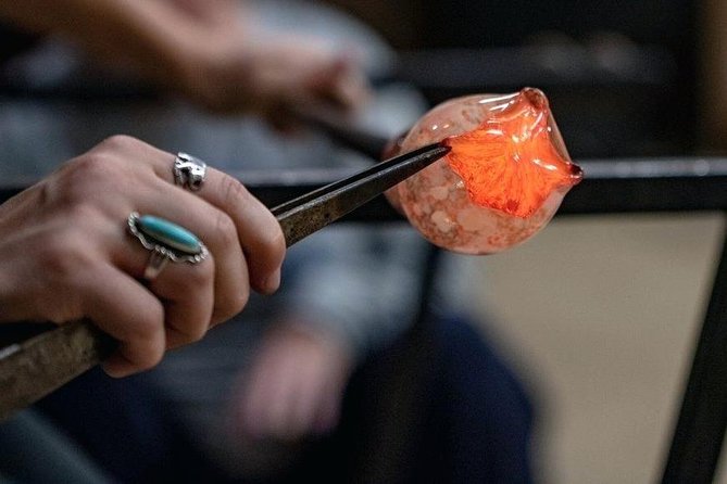 Bohemian Glass blowing in Prague - Inside the Hot Shop: What You See Near the Furnace