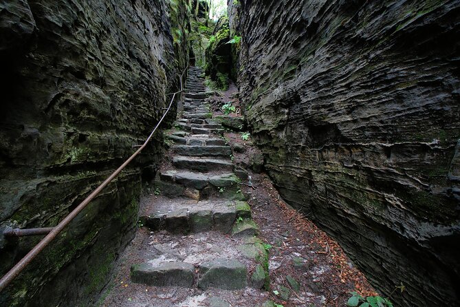 Bohemian Switzerland From Prague with Brewery Tour & Beer Tasting - Saxon Switzerland: Bastei Bridge and the Elbe Canyon viewpoint machine