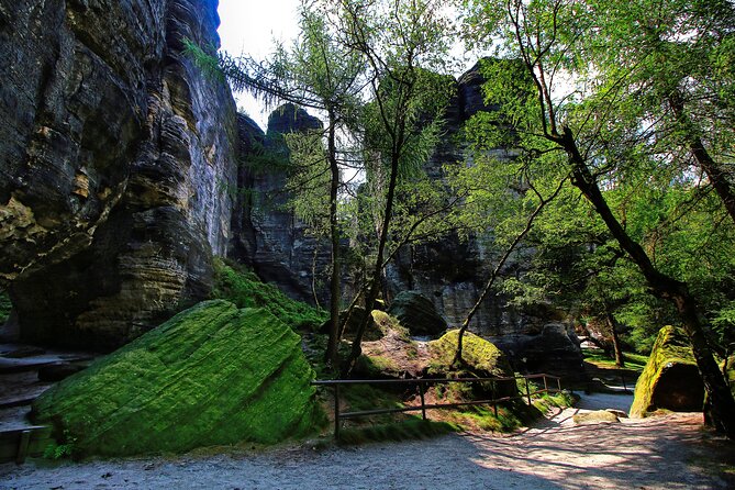 Bohemian Switzerland From Prague with Brewery Tour & Beer Tasting - Neurathen Castle ruins: a second viewpoint with a lot of past packed in