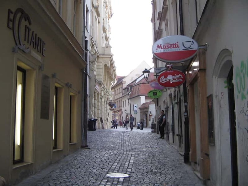 Brno: Historic Downtown Walking Tour - Reduta Theatre and the Mozart connection you can picture