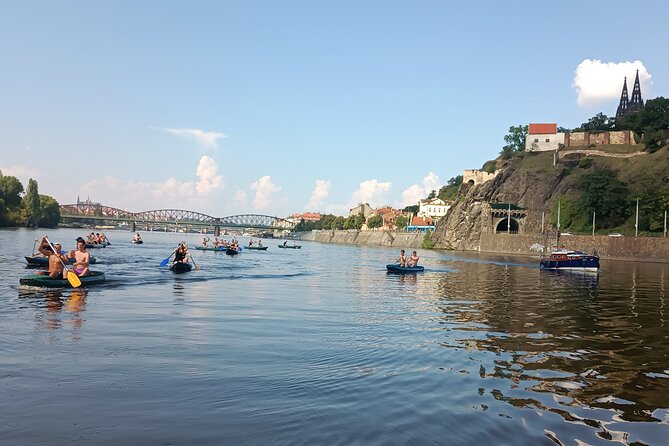 Canoe Prague - Splash into Fun! - Getting to the Start Island Near Výtoň Without Losing Your Day