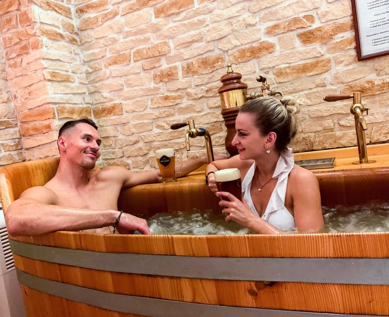 Caroline Bernard Beer Spa Prague with Beer & Massage Option - Entering the hotel spa space (and finding it fast)