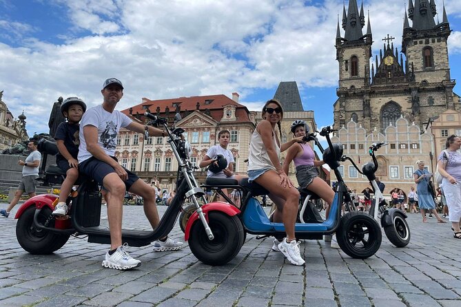 Create your own route on eScooter and enjoy Prague on wheels! - Republic Square, Powder Gate, and a View Worth Waiting For