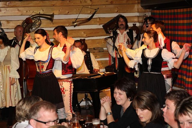 Czech Folklore Show with dinner and transfer - Hotel Pickup and Private Round-Trip Transfer in Prague