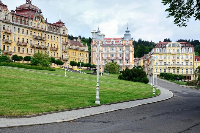 Czech Spas of Karlovy Vary and Marianske Lazne from Prague - Karlovy Vary: Tepla River walks, neo-Renaissance colonnades, and water tasting