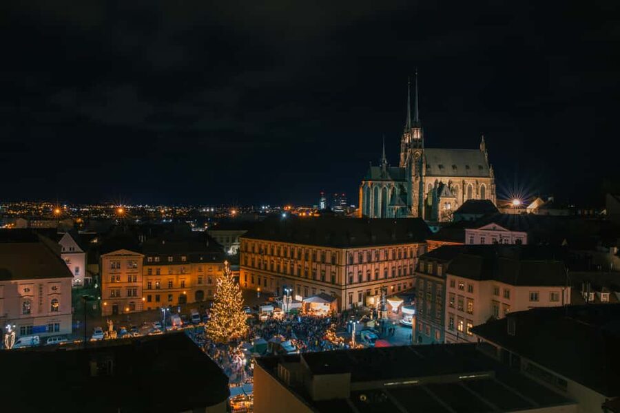 Day trips from Vienna: Prague One Day Guided Tour - Brno stop: Gothic cathedral and Špilberk Castle views