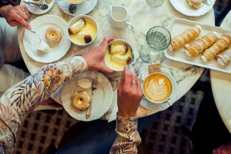 Delicious Food Tour by Prague Food Tour - The short food tasting stop that keeps the route moving