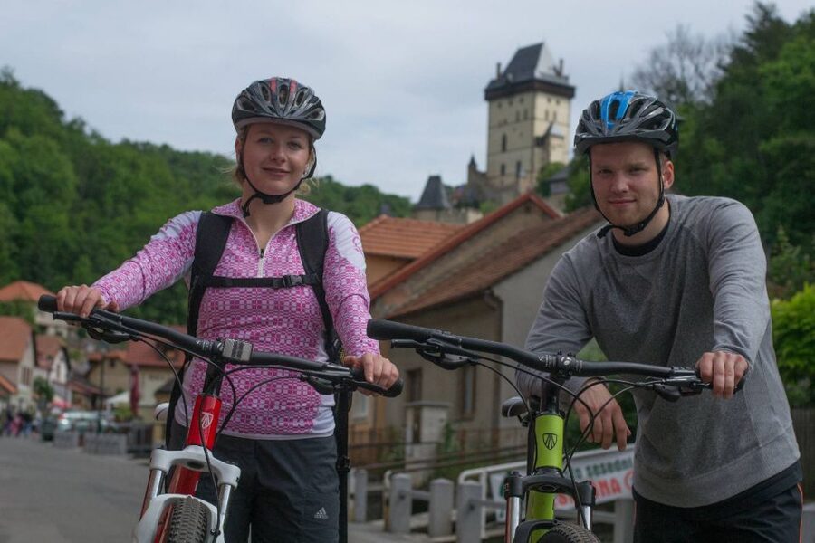 E-Bike Full-Day Trip From Prague: The Mighty Karlstejn Castle - Prague to Karlštejn by e-bike, minus the city hassle