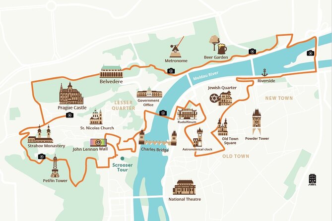 E-BIKE TOUR: 10 Must-See Landmarks & Viewpoints in Prague 1-8per. - The Jewish Quarter Stop That Adds Context, Not Just Buildings