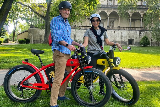 E-BIKE TOUR: 10 Must-See Landmarks & Viewpoints in Prague 1-8per. - Letná Beer Garden, Letná Park, and Hanavský Pavilion Viewpoint Energy