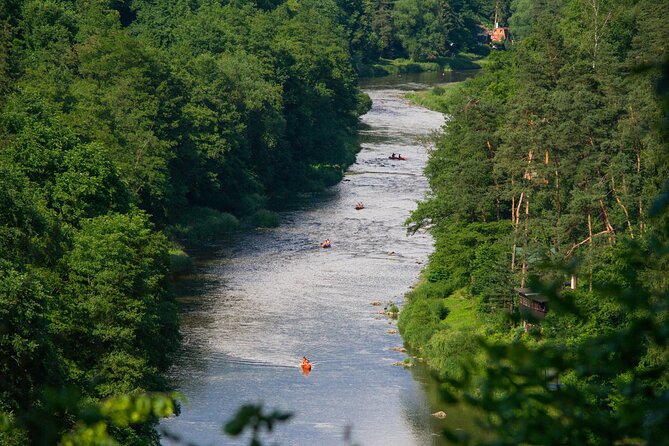Easy Canoe Mission to the Sazava River from Prague Day Trip - Canoeing the Sazava Gorge: what you’re really paddling through