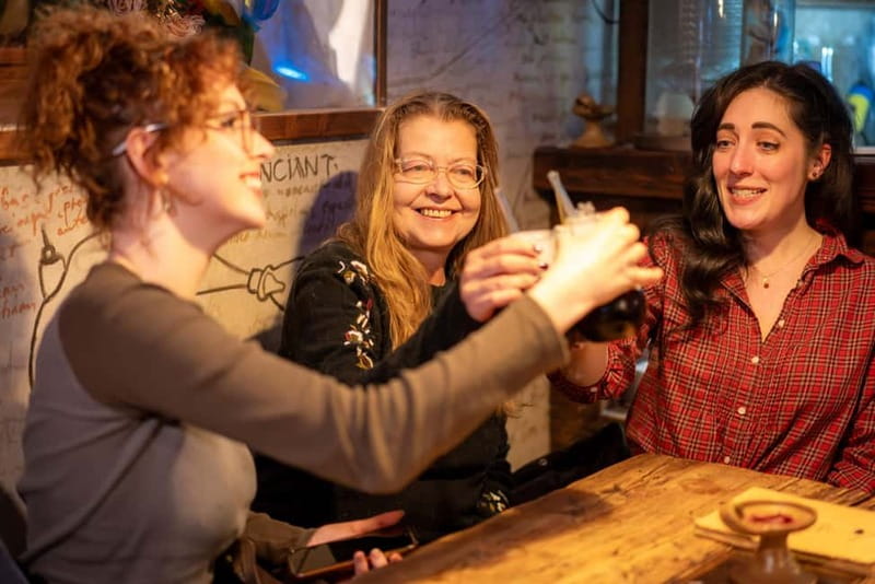 Eating Prague by Night Drinks & Food Tour - Homemade Cake and a Drink at a Multi-Generational Czech Café