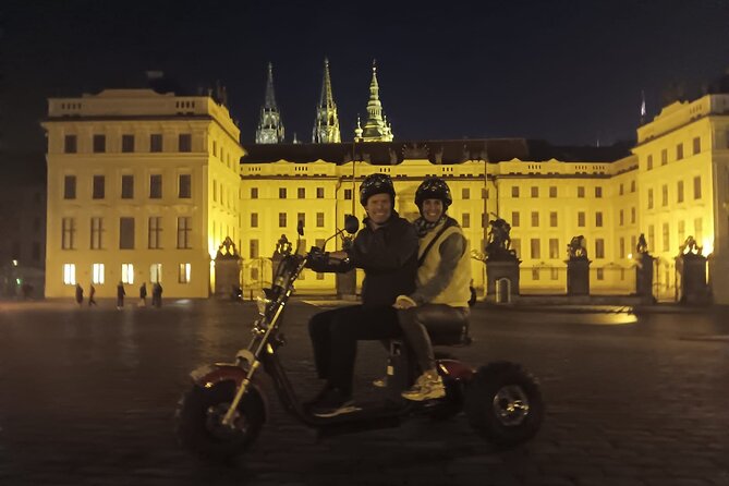 Electric Trike Night Tour in Prague - Live Guided - Key highlights at a glance