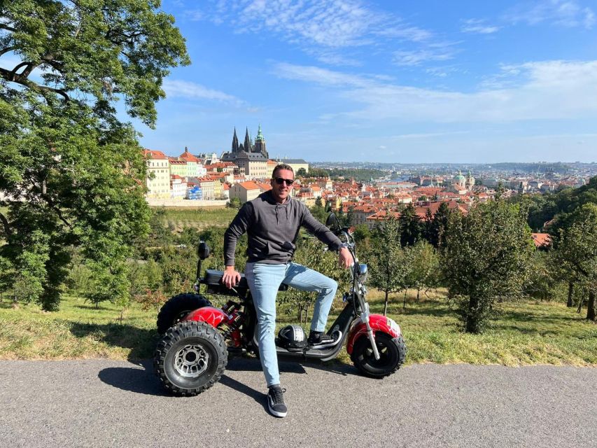 Electric Trike Sunset Prague Tour - Meet at Štěpánská 55, then get your timing right