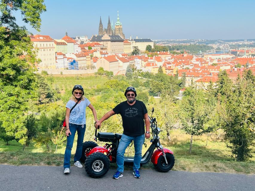 Electric Trike Sunset Prague Tour - Guide style that makes the difference: storytelling plus control