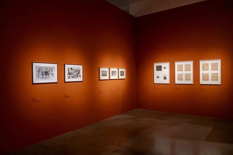 Exhibition David Lynch: Up in Flames - The loan network behind the works, from Los Angeles to Paris