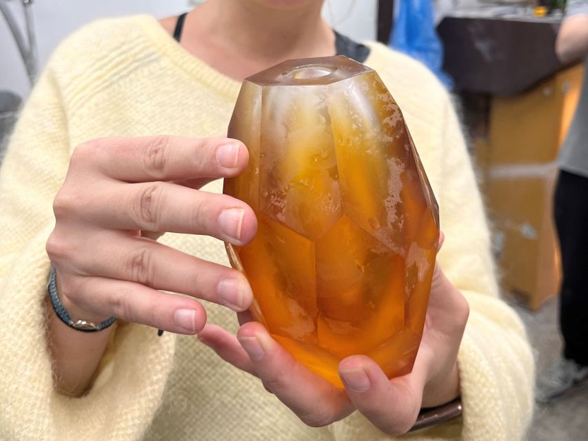 From Prague: Bohemian Glass Crystal Private Tour with Lunch - Filip Lukavec Studio: Cold-Work Skills and Cutting Excellence
