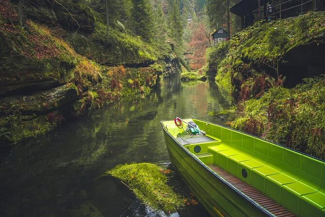 From Prague: Bohemian & Saxon Switzerland Small-Group Hike - The boat ride break: a needed rhythm change
