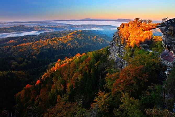 From Prague: Bohemian & Saxon Switzerland Small-Group Hike - What walking feels like: uneven rock, some uphill, moderate fitness