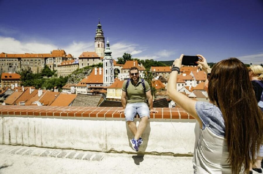 From Prague: Český Krumlov and České Budějovice Day Trip - Český Krumlov walking tour: castle skyline plus St. Vitus Church views