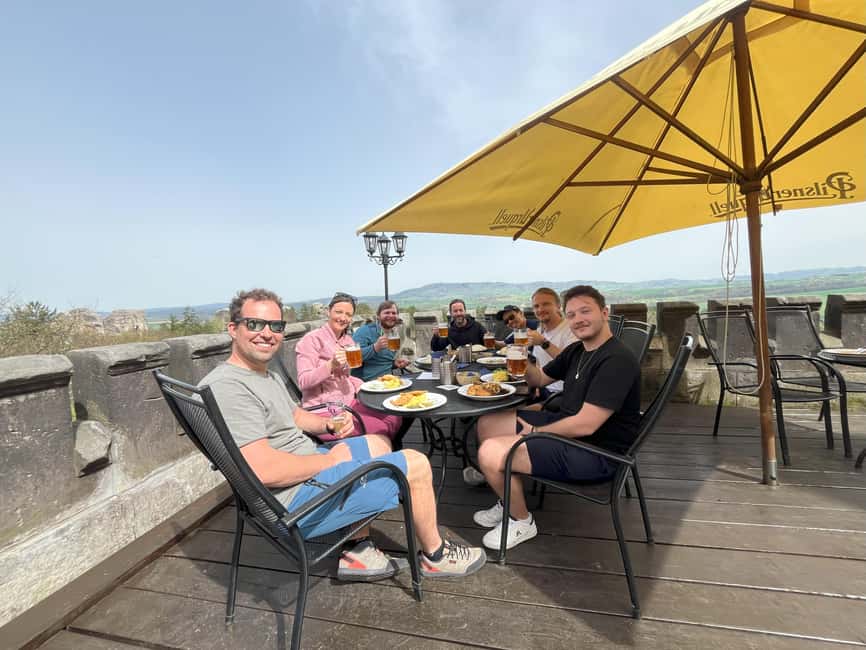 From Prague: Hike, Castle and Brewery in Bohemian Paradise - Prachov Rocks hike: exploring the sandstone labyrinth without losing the fun
