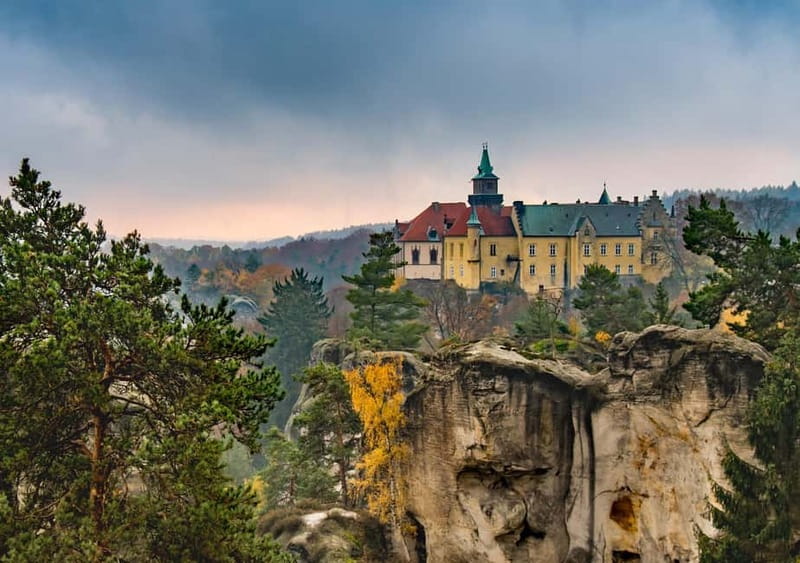 From Prague: Hike the Hidden Valleys of Bohemian Paradise - Kopicův Statek: sandstone reliefs by Vojtěch Kopic