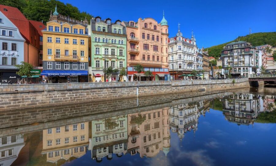 From Prague: Karlovy Vary Guided Day Trip - Colonnades, Facades, and the 12-Meter Hot Spring