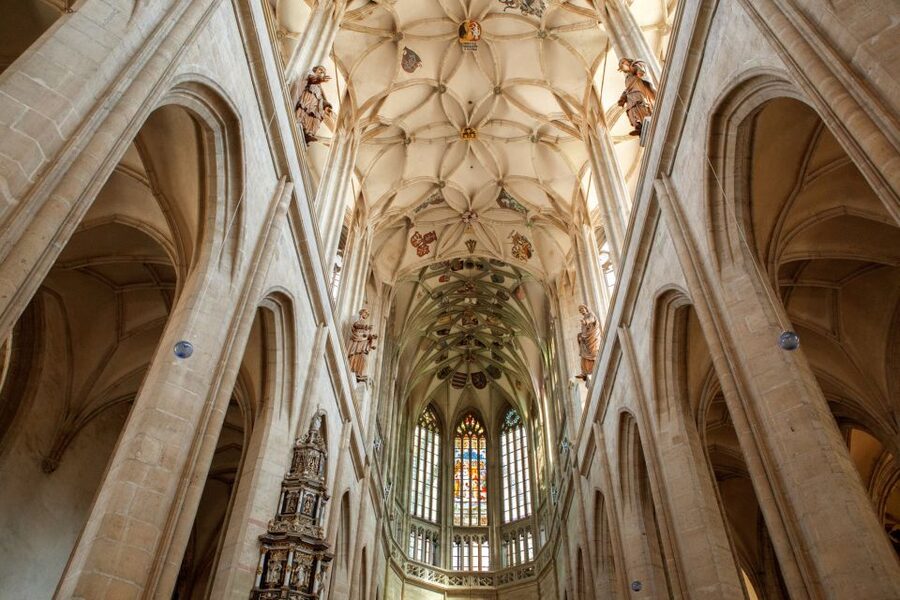 From Prague: Kutna Hora UNESCO Site Tour with Bone Chapel - St. Barbara’s Church: Gothic Ambition You Can Actually See and Feel