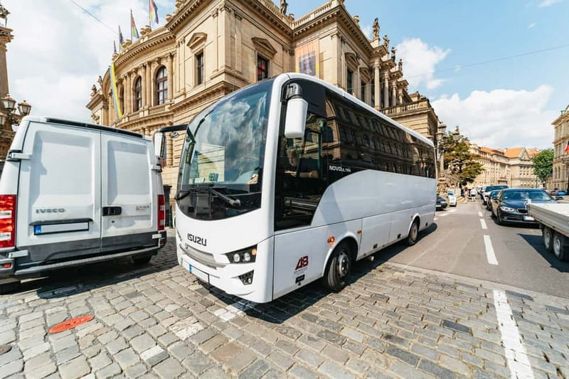 From Prague: Terezin Concentration Camp Guided Tour w/ Audio - Phone audio on the bus: your head start for what you will see