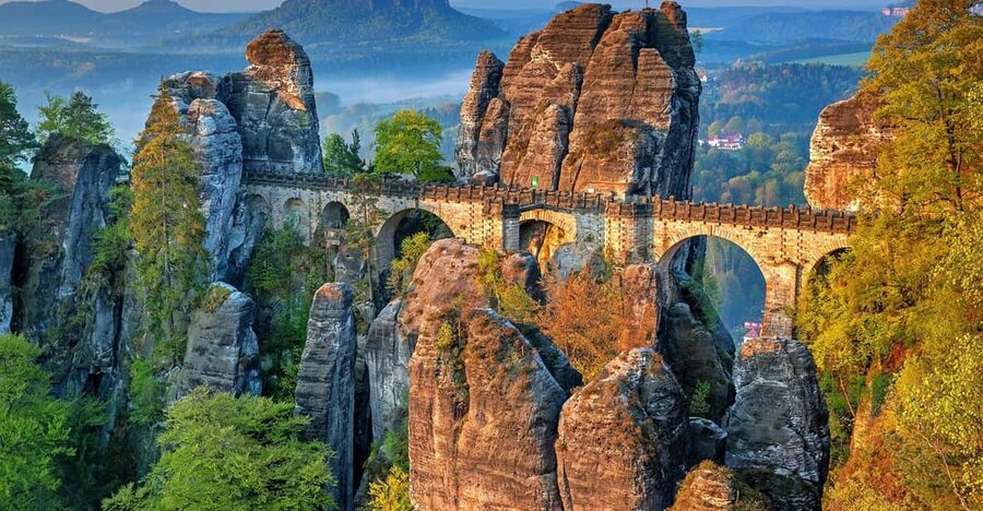 From Prague: Tour to Saxon and Bohemian Switzerland - Bastei Bridge: the quick hit of dramatic viewpoints