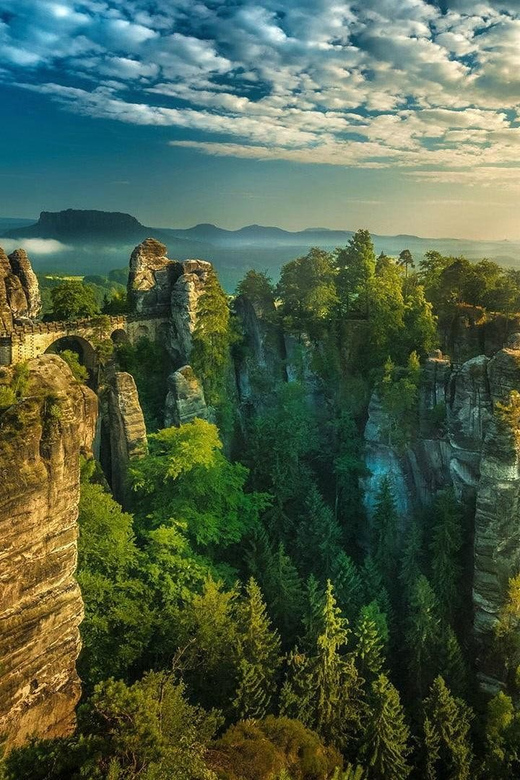 From Prague: Tour to Saxon and Bohemian Switzerland - The Elbe Canyon feel as you switch from Germany to Czechia