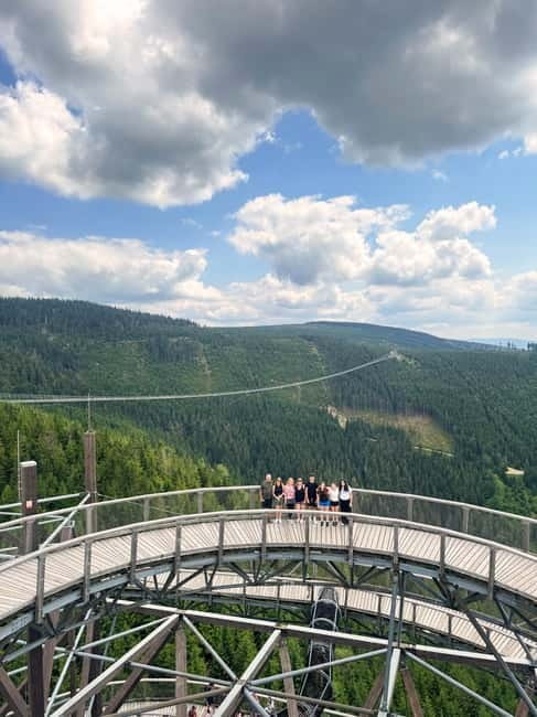 From Prague: Unique Sky Bridge and Sky Walk Day Tour - The big idea: world-record bridge, real mountain time