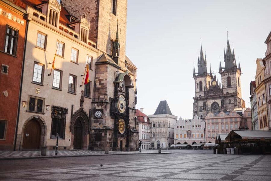 From Vienna: Day Trip to Prague and Brno with Transfer - Prague Walking Tour Focus: Wenceslas Square to Old Town Square