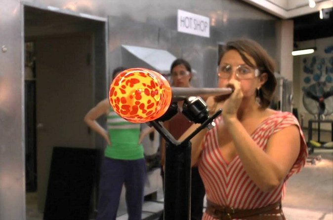 Glass blowing in Prague - Your Turn With the Blowpipe: Shaping Hot Glass Under David’s Guidance