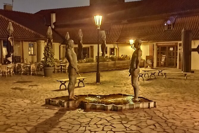 Guided Old Town & Jewish quarter Walking Tour Prague (Tip-based) - Prasná brána and the Old-to-New border you can feel in your feet