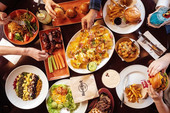 Hard Rock Cafe Prague with Set Lunch or Dinner - Your 2- or 3-course meal: what Gold, Diamond, and Ultimate really mean