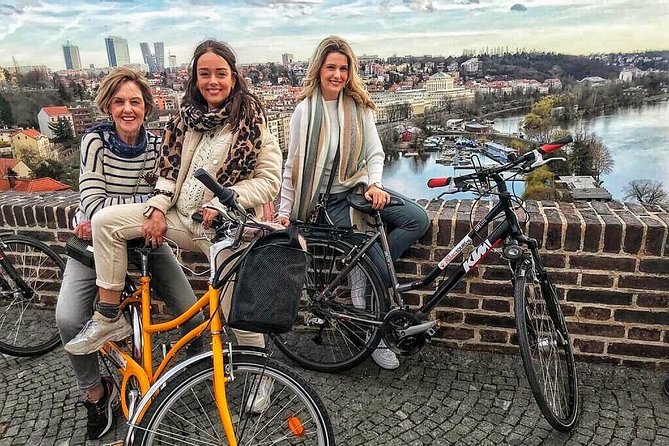 Hidden Prague Bike Tour - Vysehrad National Cultural Monument: the ride-to-views payoff