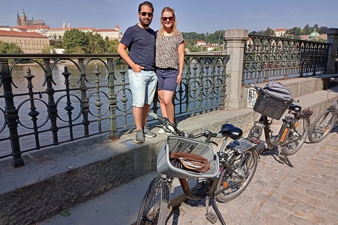 Historical Prague Guided E-Bike Tour - Charles Bridge viewpoints without riding through the crush